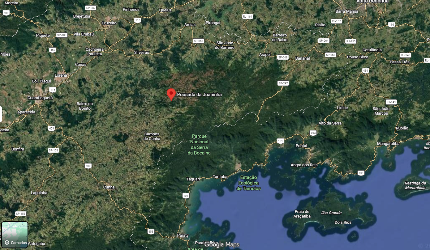 Vista da Serra da Bocaina